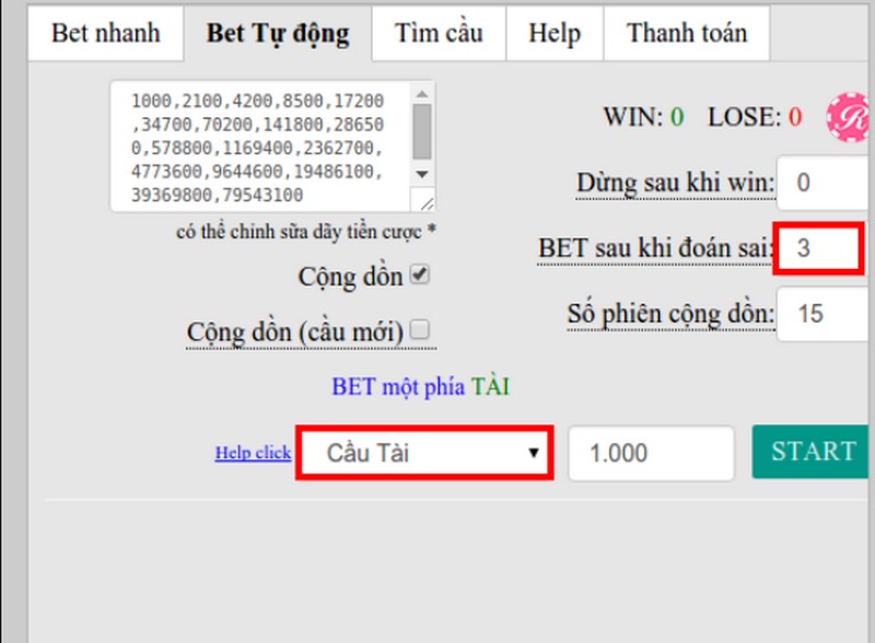 Auto Game XYZ - hack tài xỉu Thabet